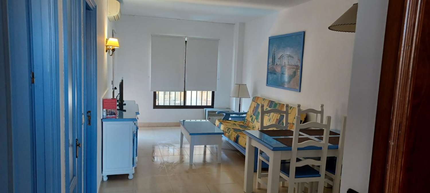 Se alquila MEDIA TEMPORADA desde el 01/09/2025 - 30/04/2026  bonito apartamento con vistas al mar en 1ª línea de playa en Fuengirola