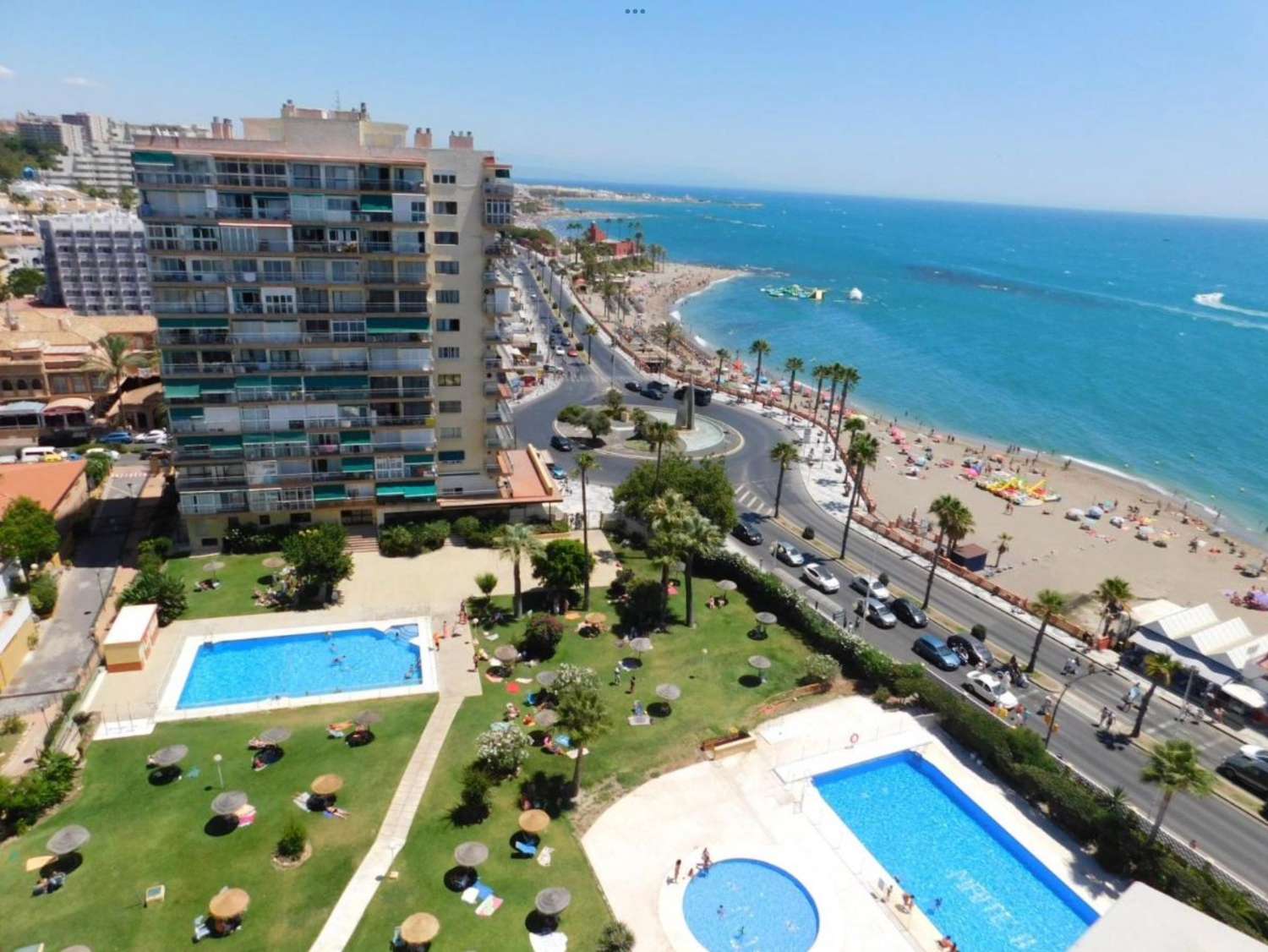 For rent HALF SEASON 1/09/2025-30/06/2026 , beautiful renovated studio with sea views in Benalmadena Costa