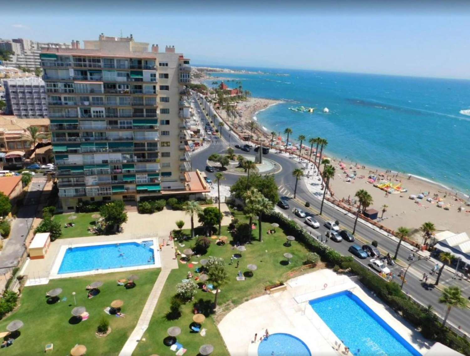 For rent HALF SEASON 1/09/2025-30/06/2026 , beautiful renovated studio with sea views in Benalmadena Costa