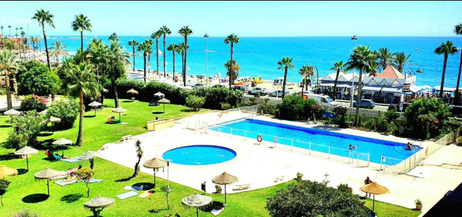 For rent HALF SEASON 1/09/2025-30/06/2026 , beautiful renovated studio with sea views in Benalmadena Costa