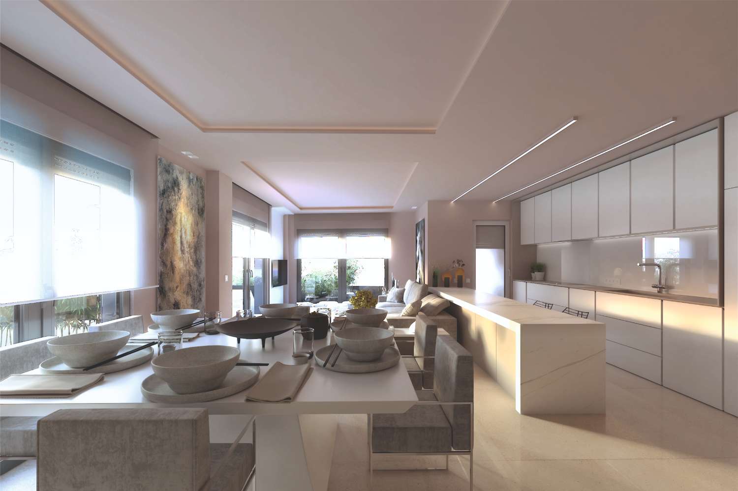 EXCLUSIEVE NIEUWBOUW APPARTEMENTEN WORDEN VERKOCHT IN DE BESTE BUURT VAN FUENGIROLA. 350MTS. VAN ZEE.