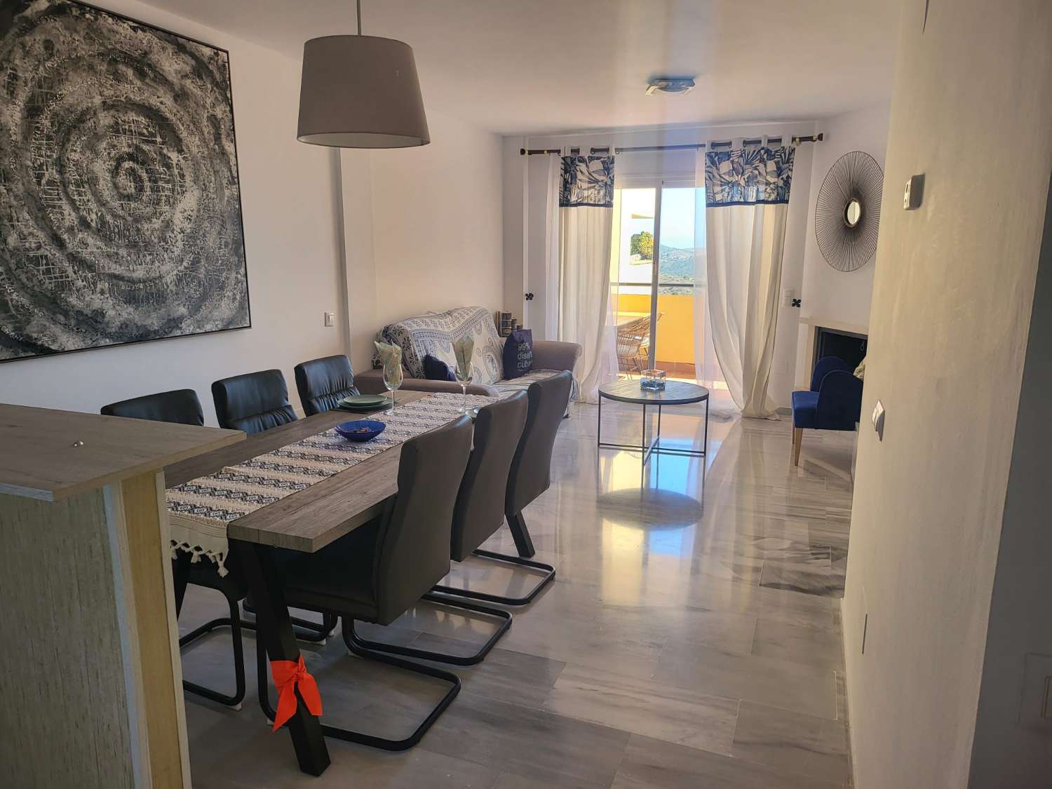 Zwischensaison . zu vermieten vom 1.12.2024-6.7.25 Fantastisches Apartment in erster Golflinie an der Riviera del Sol, Mijas.