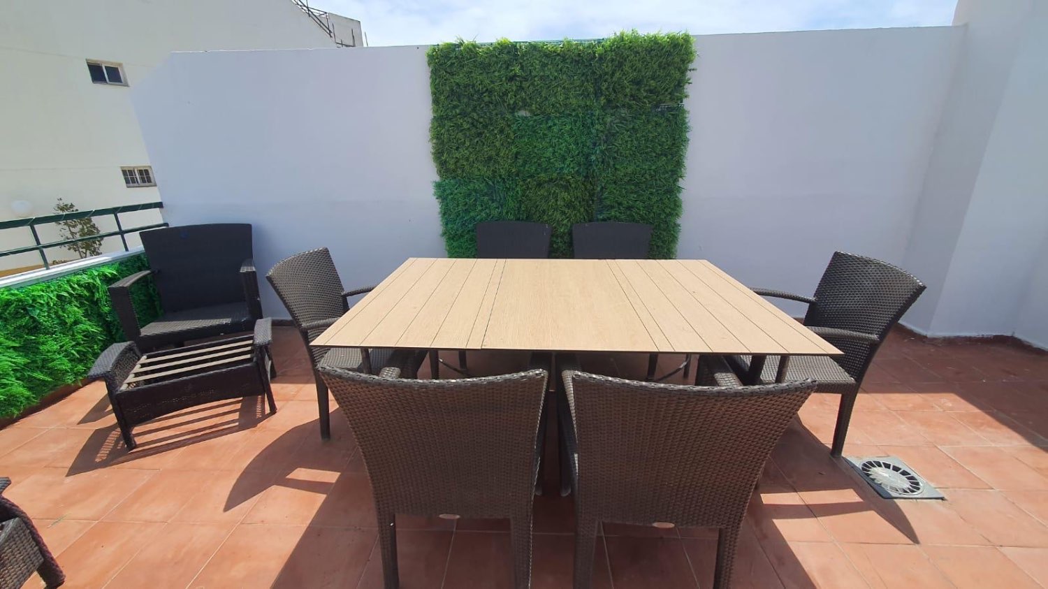 Half season . It is rented from now 30.6.25 beautiful.  penthouse in Mijas Costa