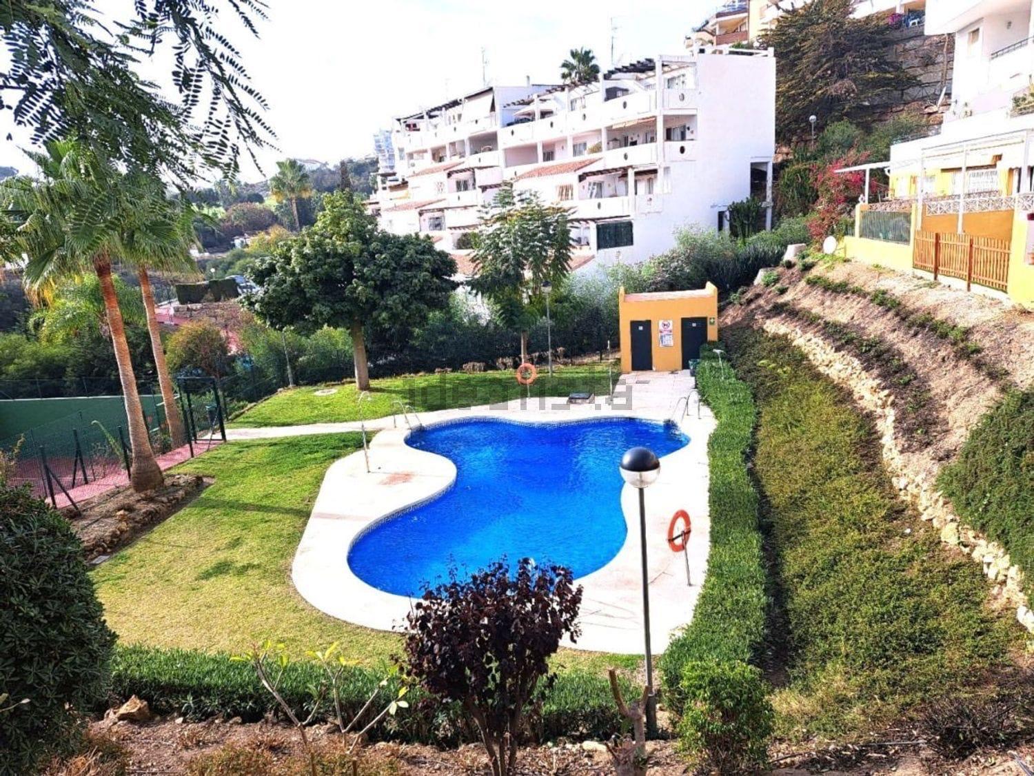 Halv sæson . Det er lejet fra nu 30.6.25 smukt.  penthouse i Mijas Costa