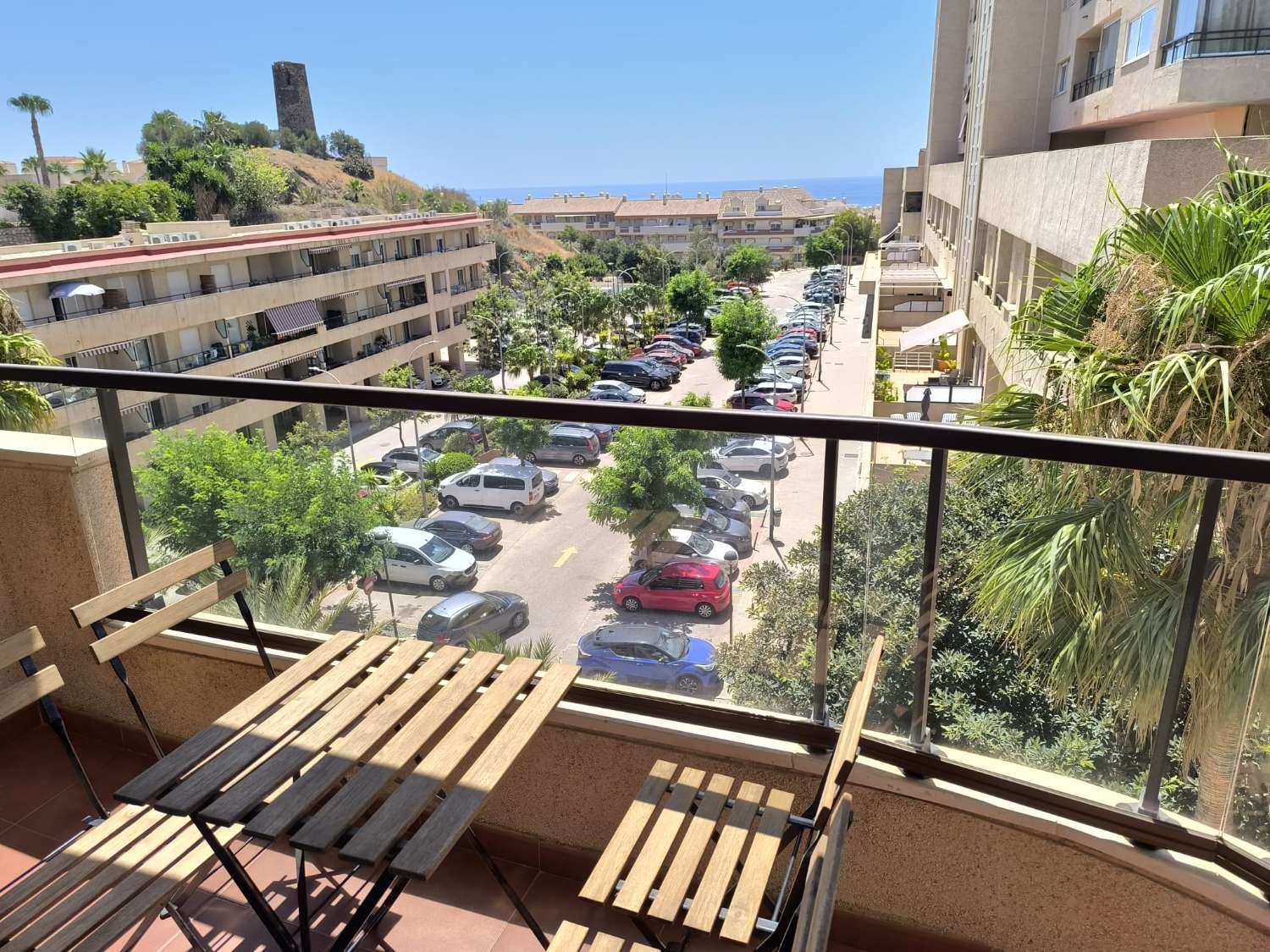 NON A LUNGO TERMINE Affittato dal 1.09.24- 30.6.25 Grazioso appartamento con vista sul mare sulla costa di Benalmadena