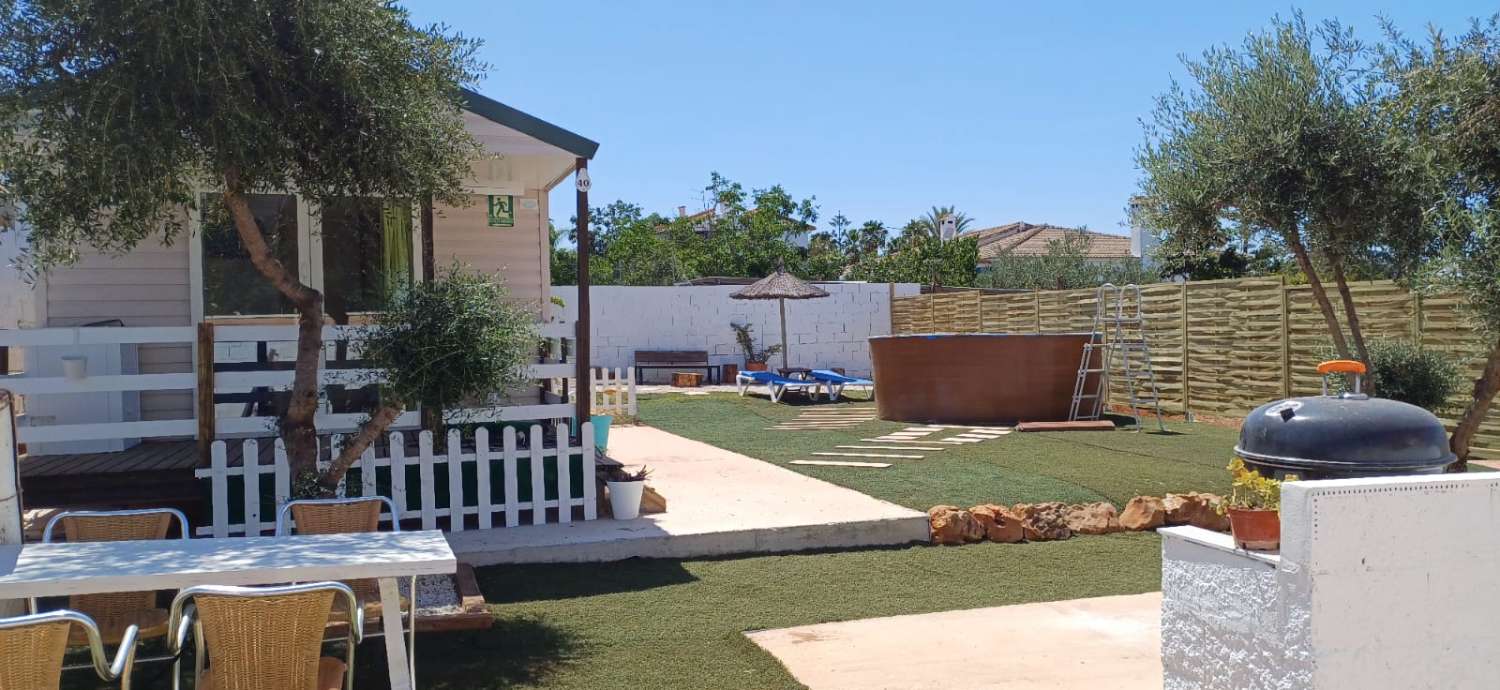 HALF SEASON. FOR RENT FROM 1.10.24-30 .6.25 FIBER BUNGALOW IN PINARES AREA OF SAN ANTON (ALHAURIN)