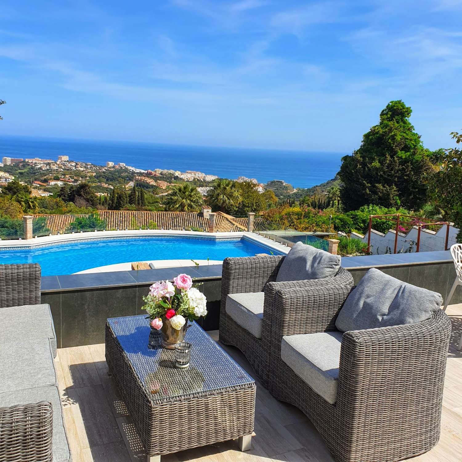 Magnifique villa de luxe à vendre à Benalmadena Pueblo