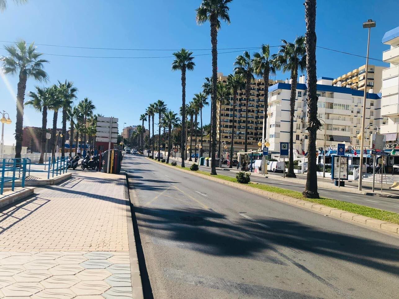 LANGZEITMIETE AB 06.01.25 SCHÖNE WOHNUNG MIT MEERBLICK IN BENALMADENA