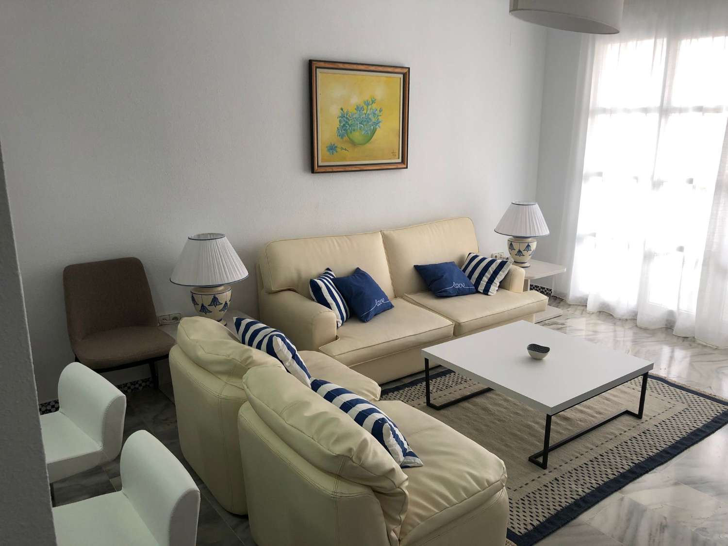 For rent HALF SEASON 1/9/2025 30/6/2026 Nice apartment with sea views in Fuengirola